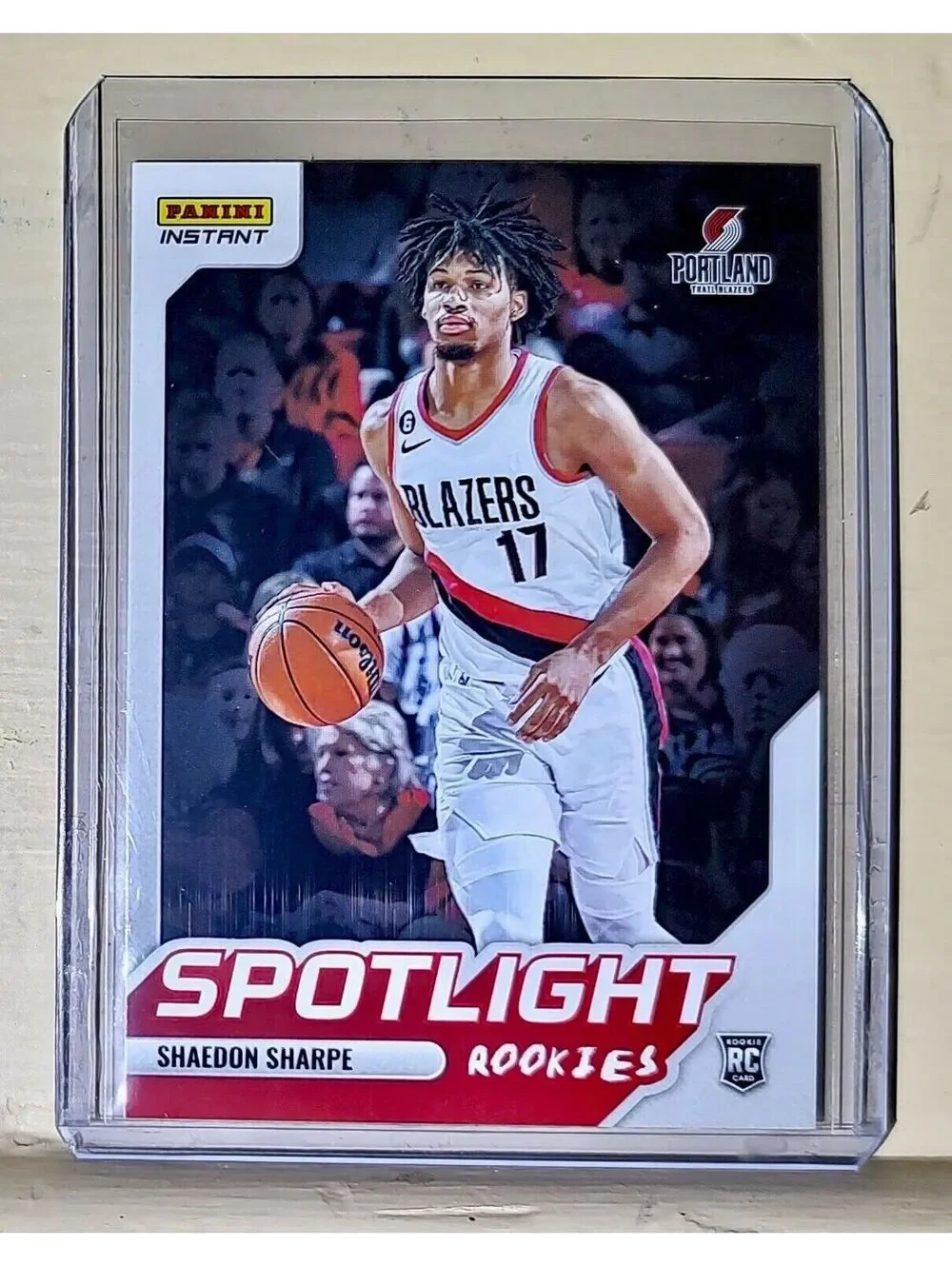 Shaedon Sharpe 2022-23 Panini NBA #7 Spotlight Rookies Card 1/965